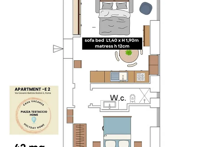 Piazza Testaccio E 2 Accogliente E Silenzioso