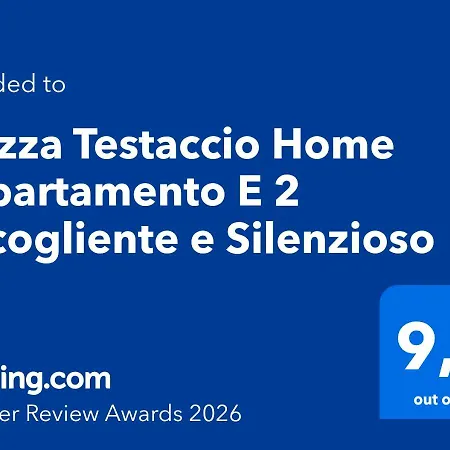 Piazza Testaccio E 2 Accogliente E Silenzioso * Řím